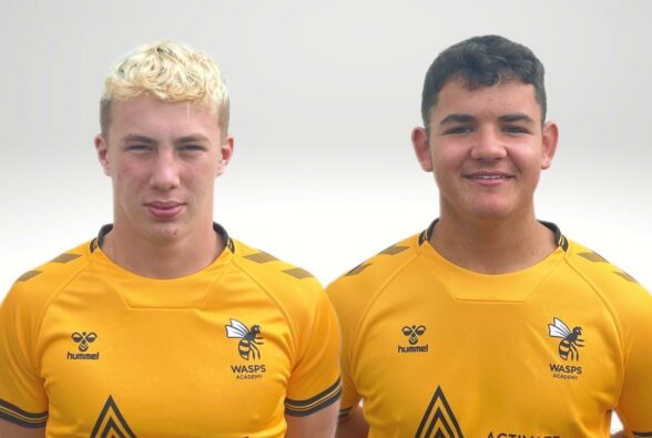 Two Activate Learning Rugby Academy students